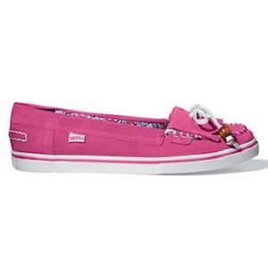 Vans Pink Slip-On Boat Shoe